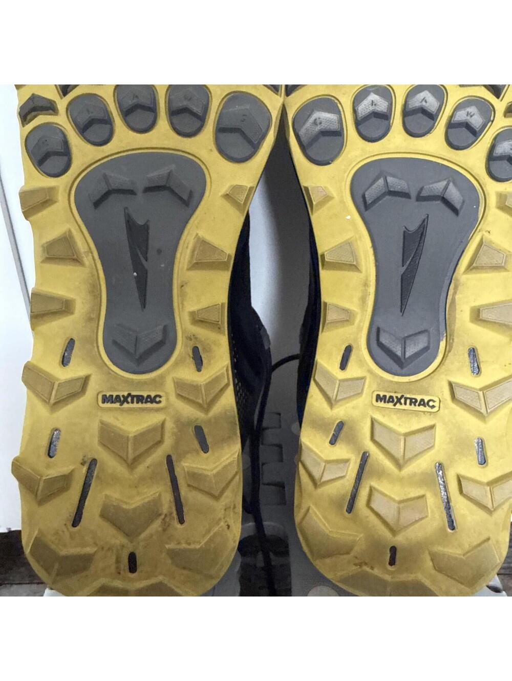 Altra Shoes Mens Size 8 Black Yellow Lone Peak All  WTHR Trail Running Hiking - Picture 14 of 14